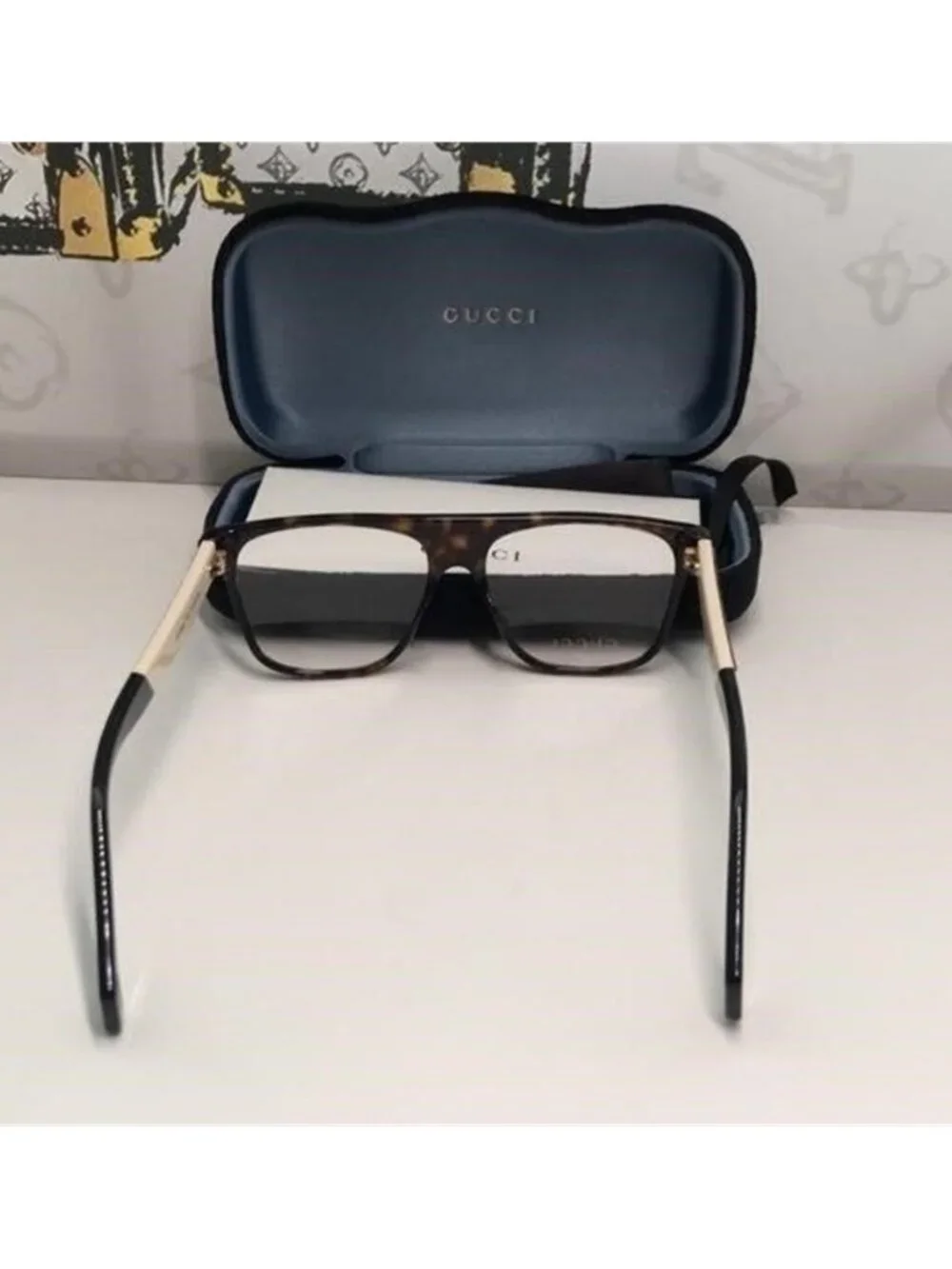 Gucci Tortoiseshell Gucci GG0465O 003 – Havana & Ivory |